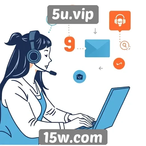 Desempenho do suporte ao cliente do 5u.vip